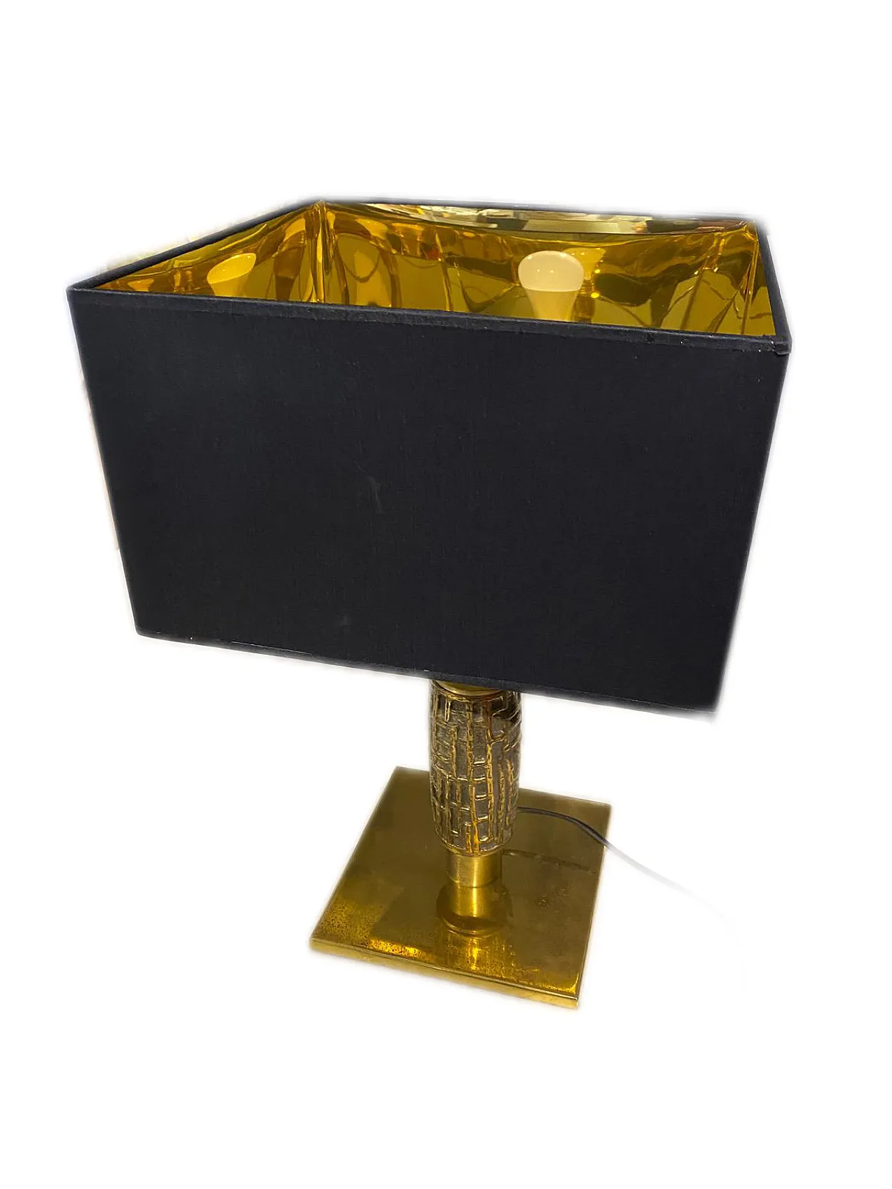 Lamp by Luciano Frigerio in brass and bronze, 1960s 3