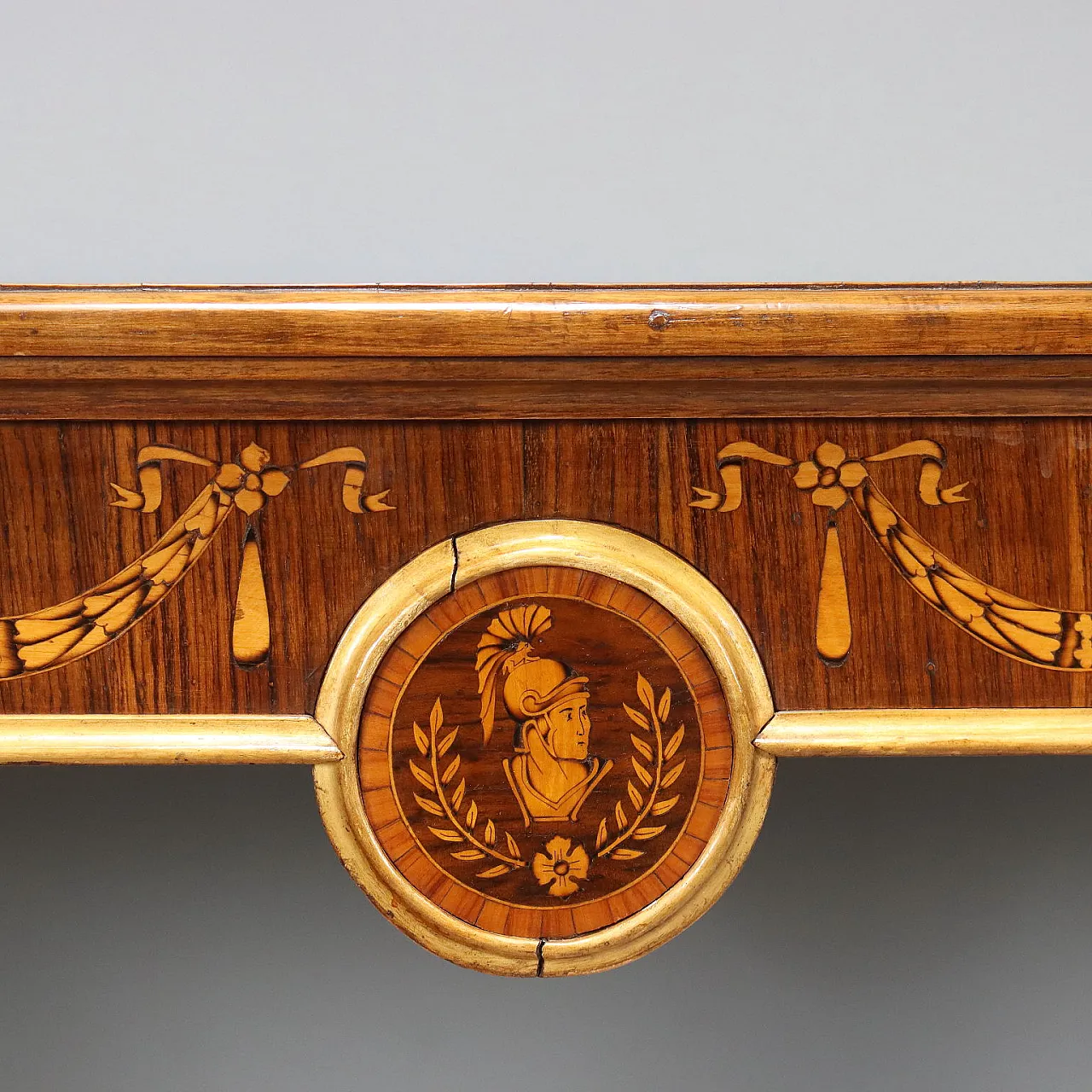 Consolle in stile neoclassico in noce, '900 5