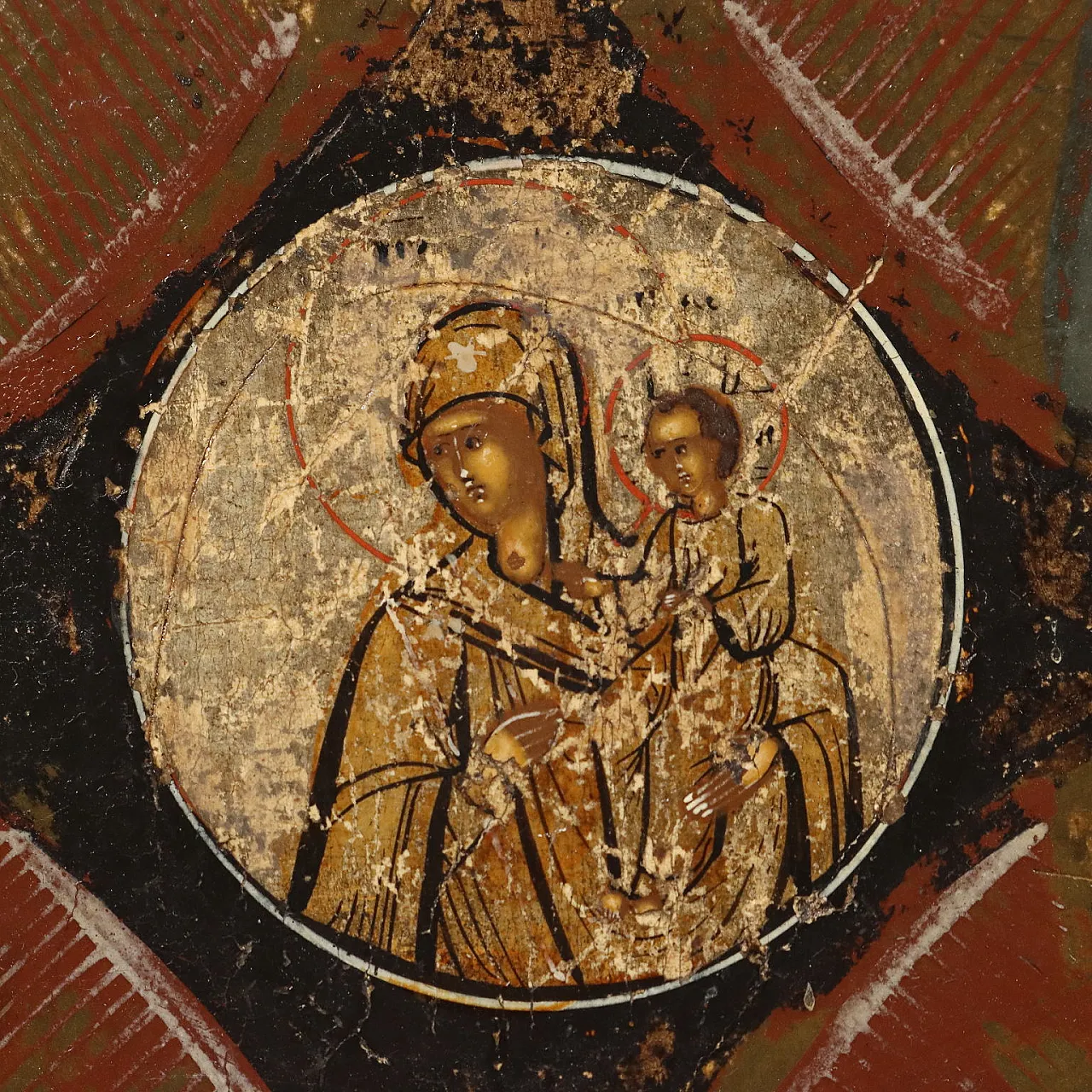 Icona Russa, Madre di Dio del Roveto Ardente, '800 4