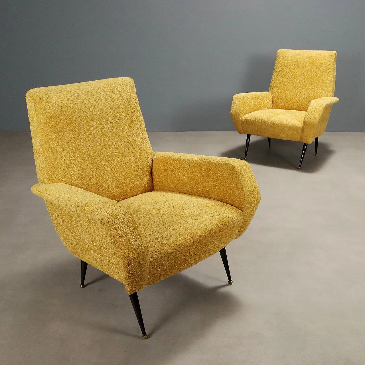 Pair of armchairs, 1960s 1
