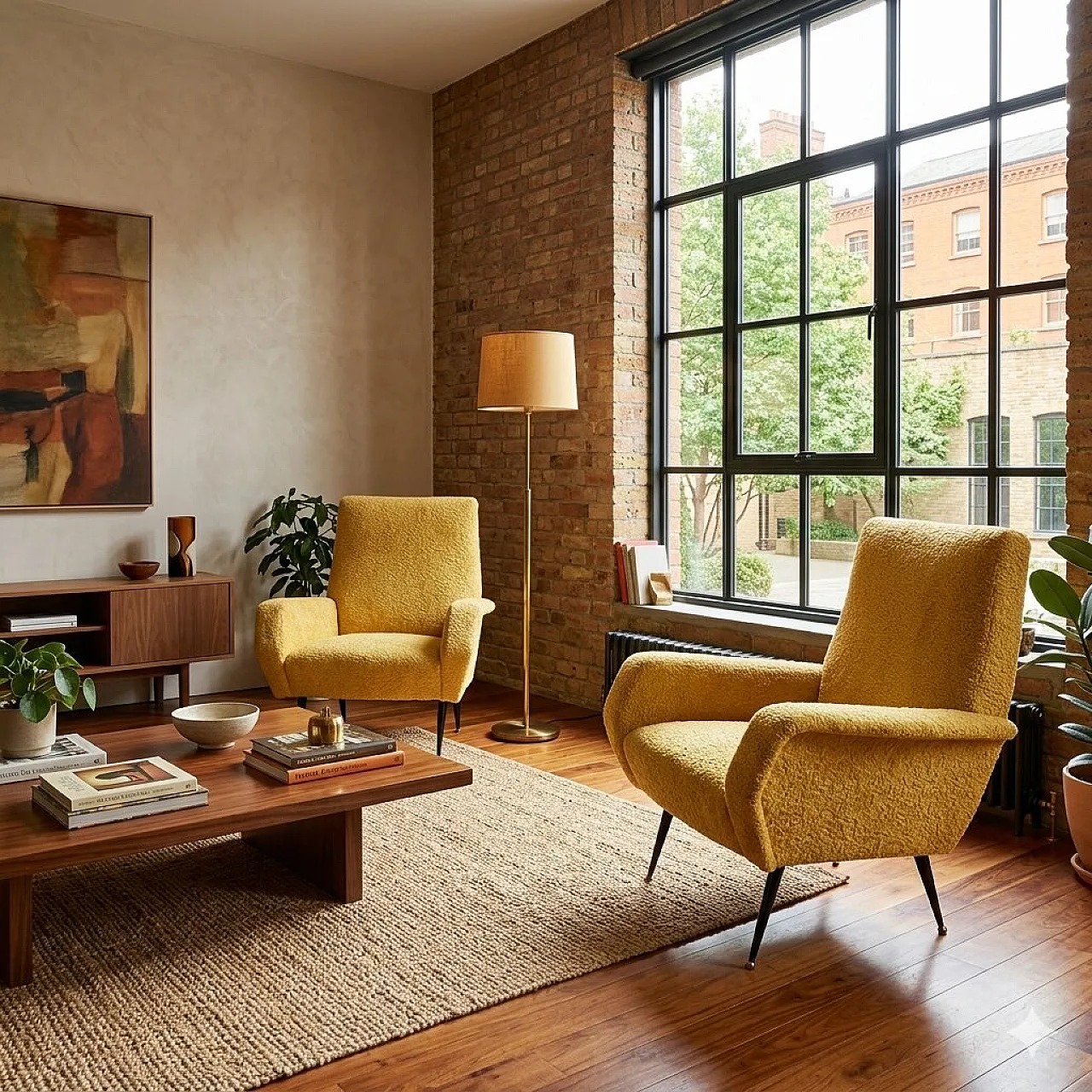 Pair of armchairs, 1960s 2