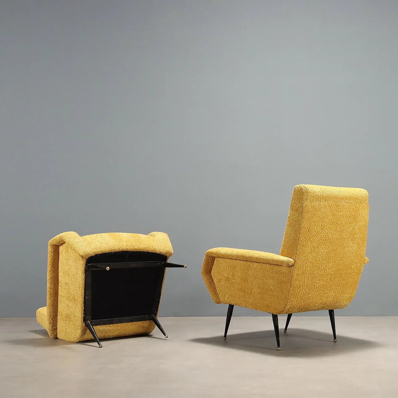 Pair of armchairs, 1960s 9
