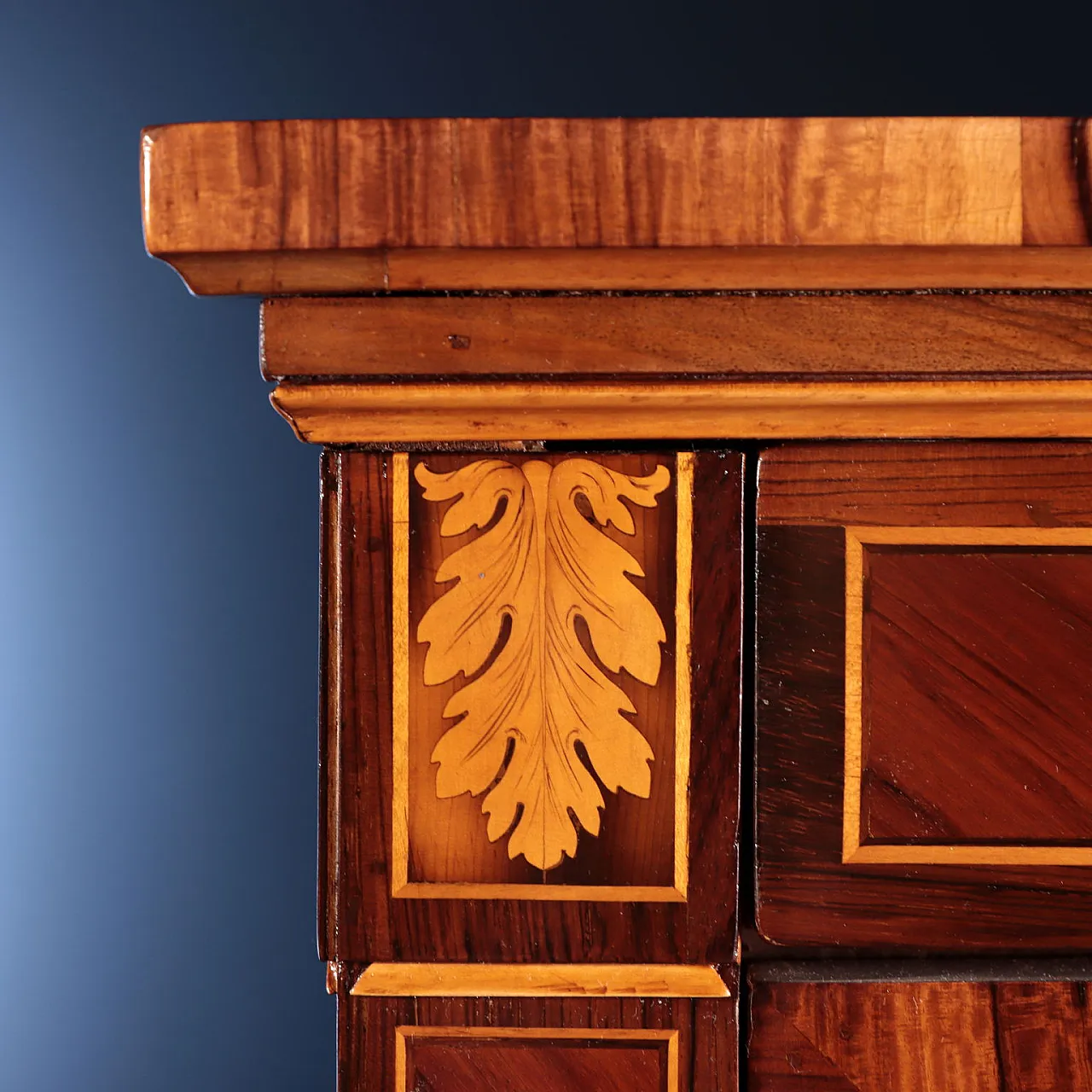 Coppia di cassettiere in legno con comodino, '800 7
