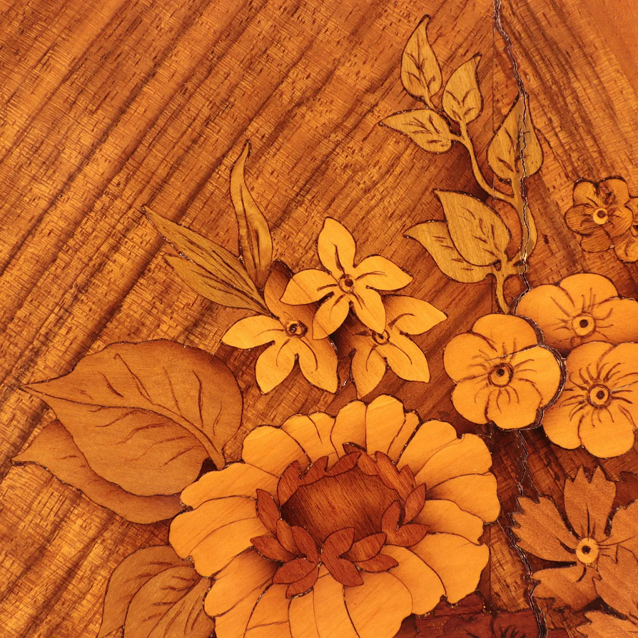 Coppia di cassettiere in legno con comodino, '800 10