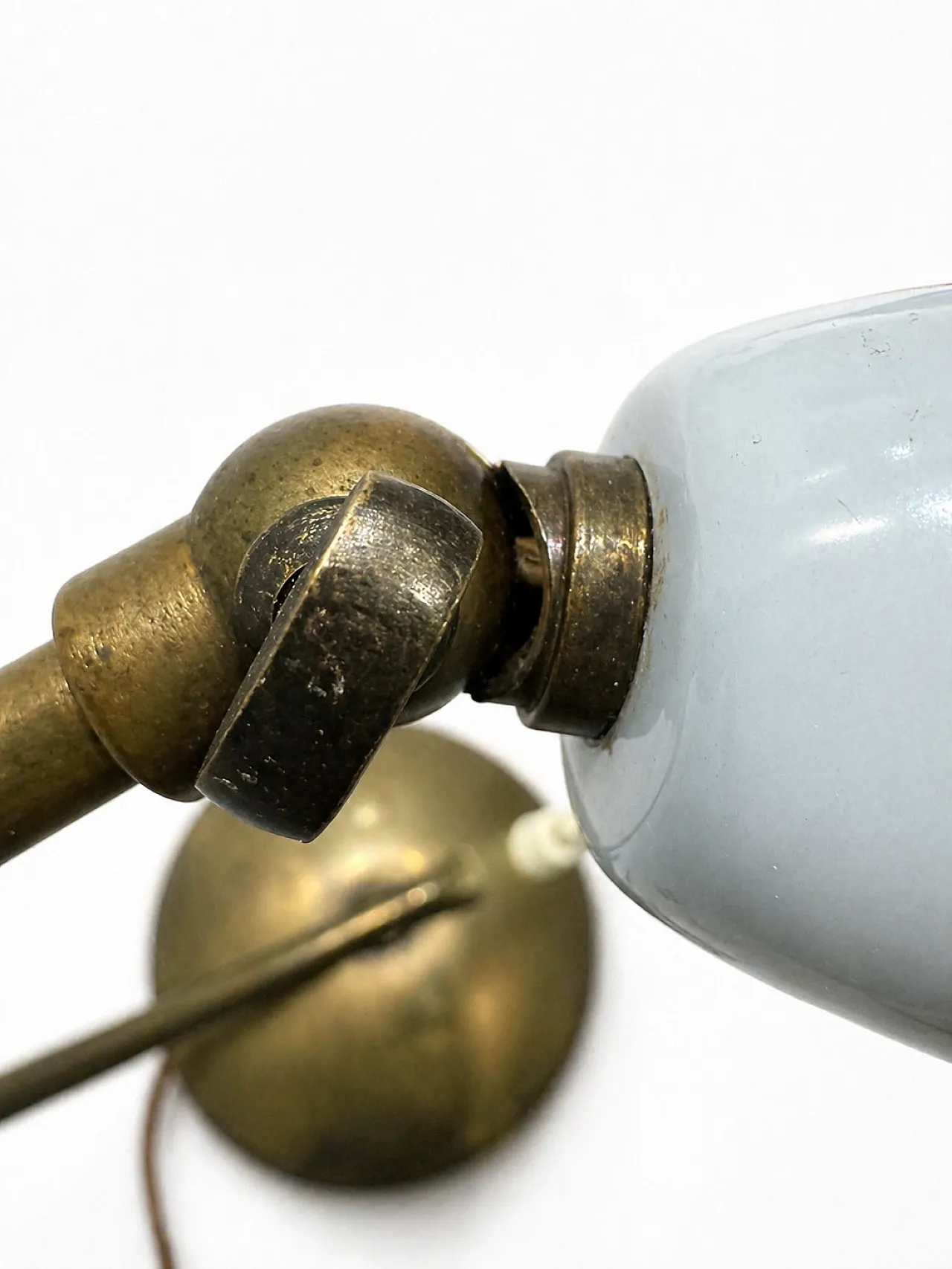 Coppia di lampade becco d'oca Mid-Century in stile Stilnovo, anni '50 7