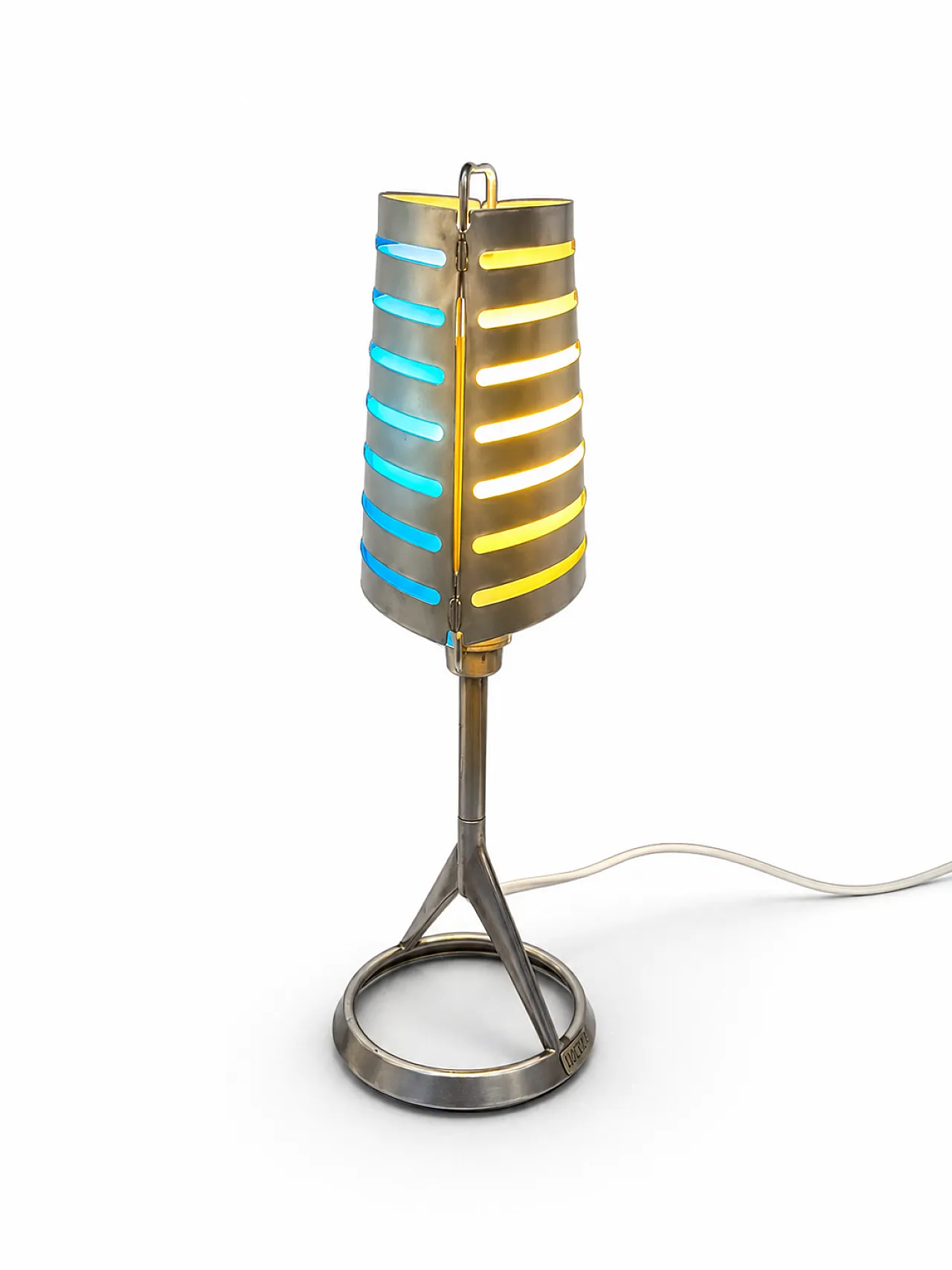 Two-tone Cleto lamp by Roberto Favaretto for Lucente, 1980s 1