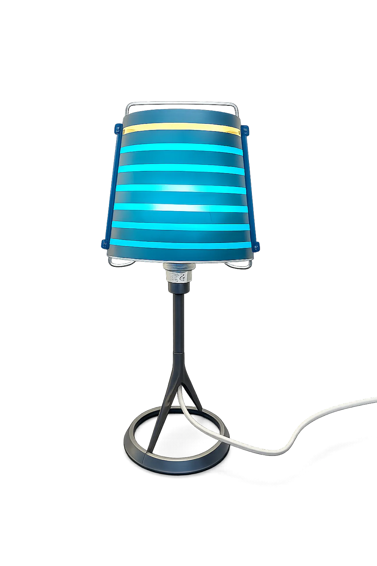 Two-tone Cleto lamp by Roberto Favaretto for Lucente, 1980s 3