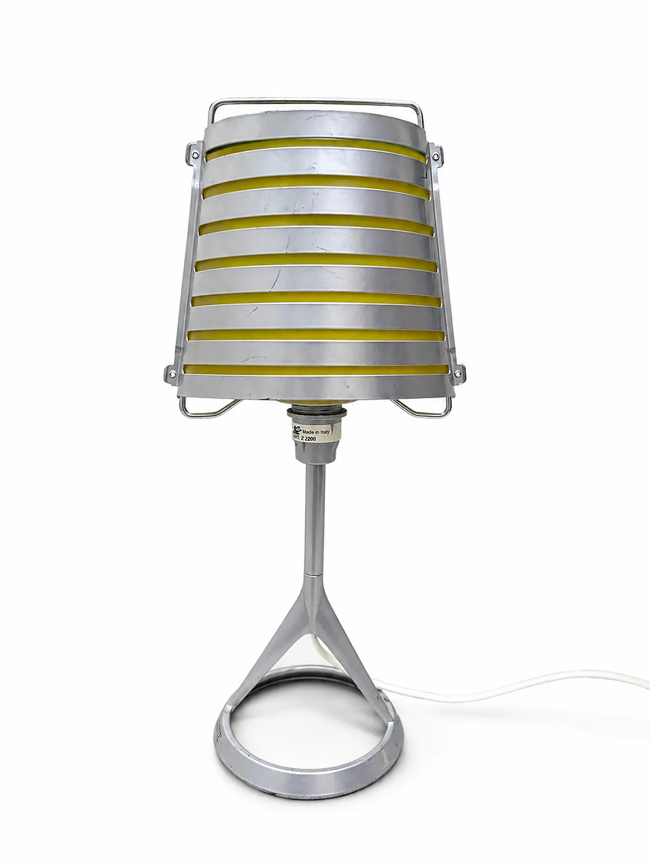 Two-tone Cleto lamp by Roberto Favaretto for Lucente, 1980s 5