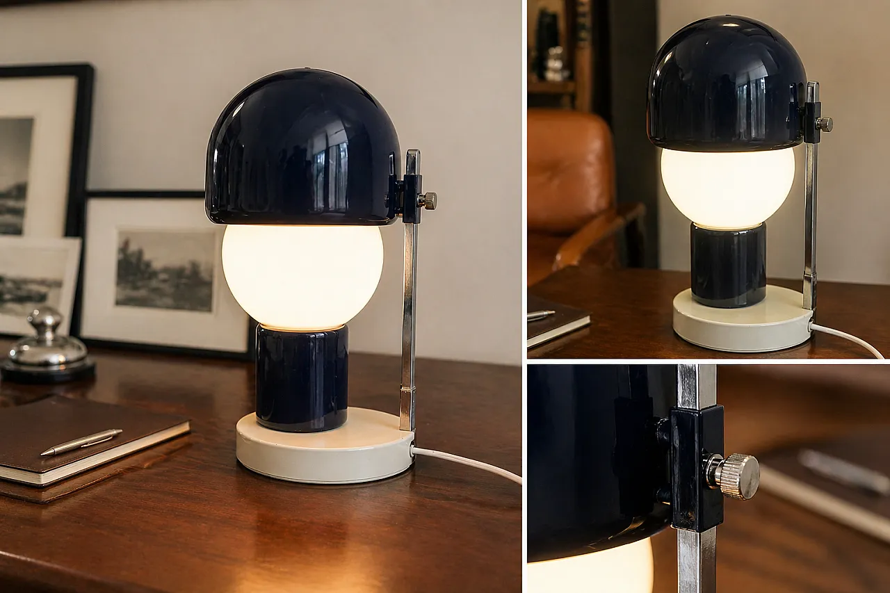 G.C.M.E. table lamp adjustable, 1960s 2