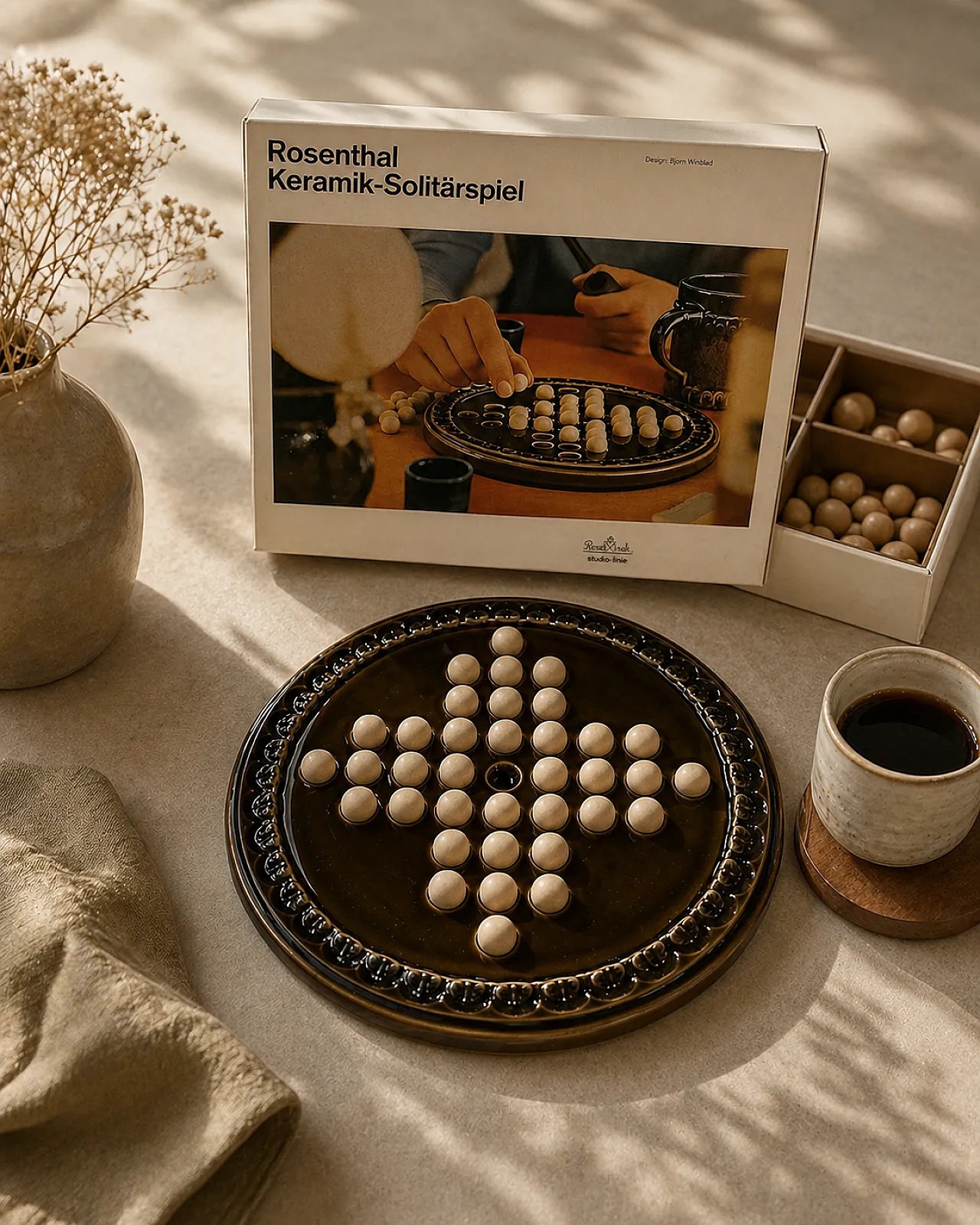 Rosenthal Studio-Linie, ceramic Solitaire by Bjørn Wiinblad, 1960s 2