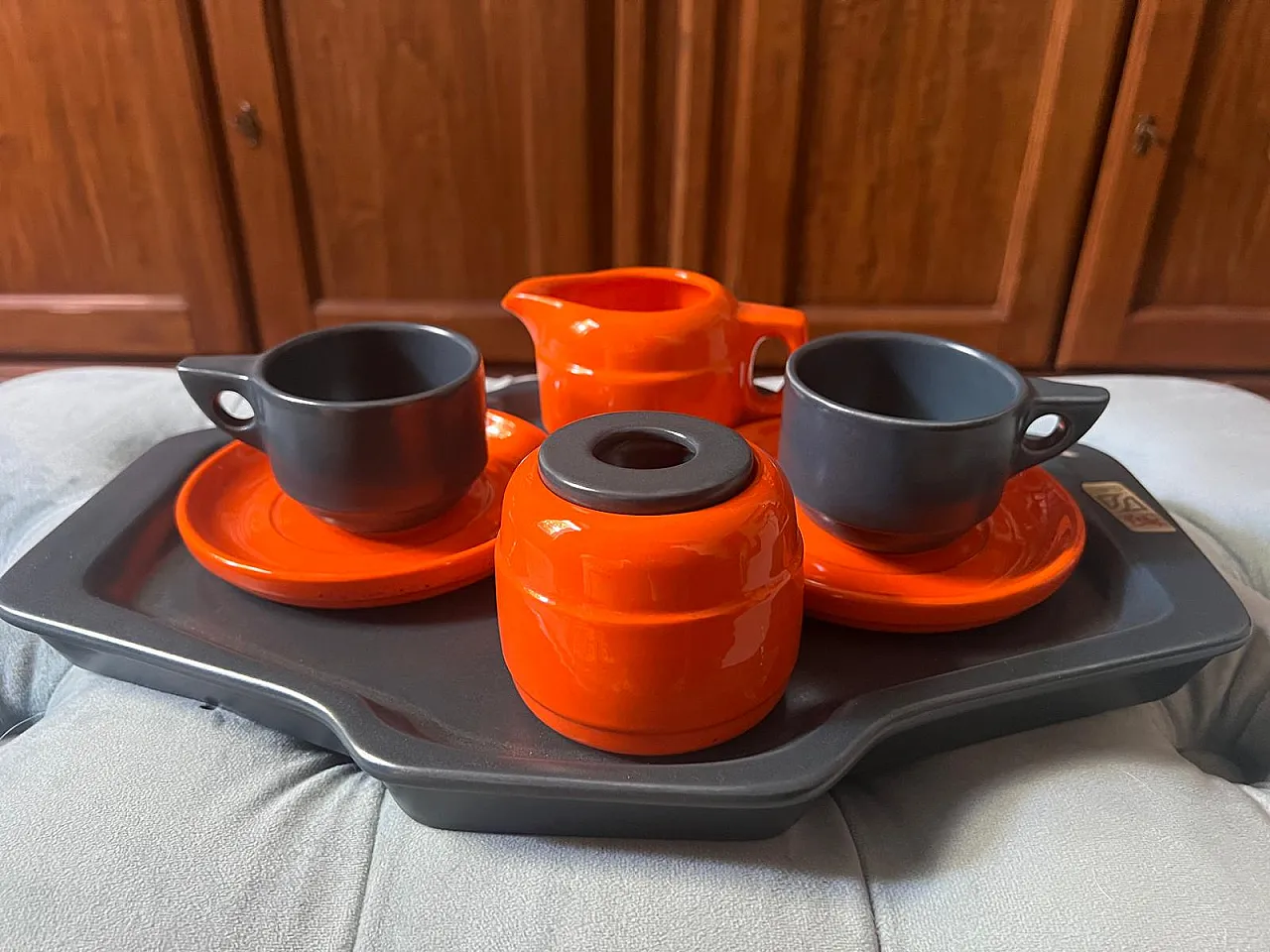 Servito da caffè Ceramiche Sartori, anni '70 1
