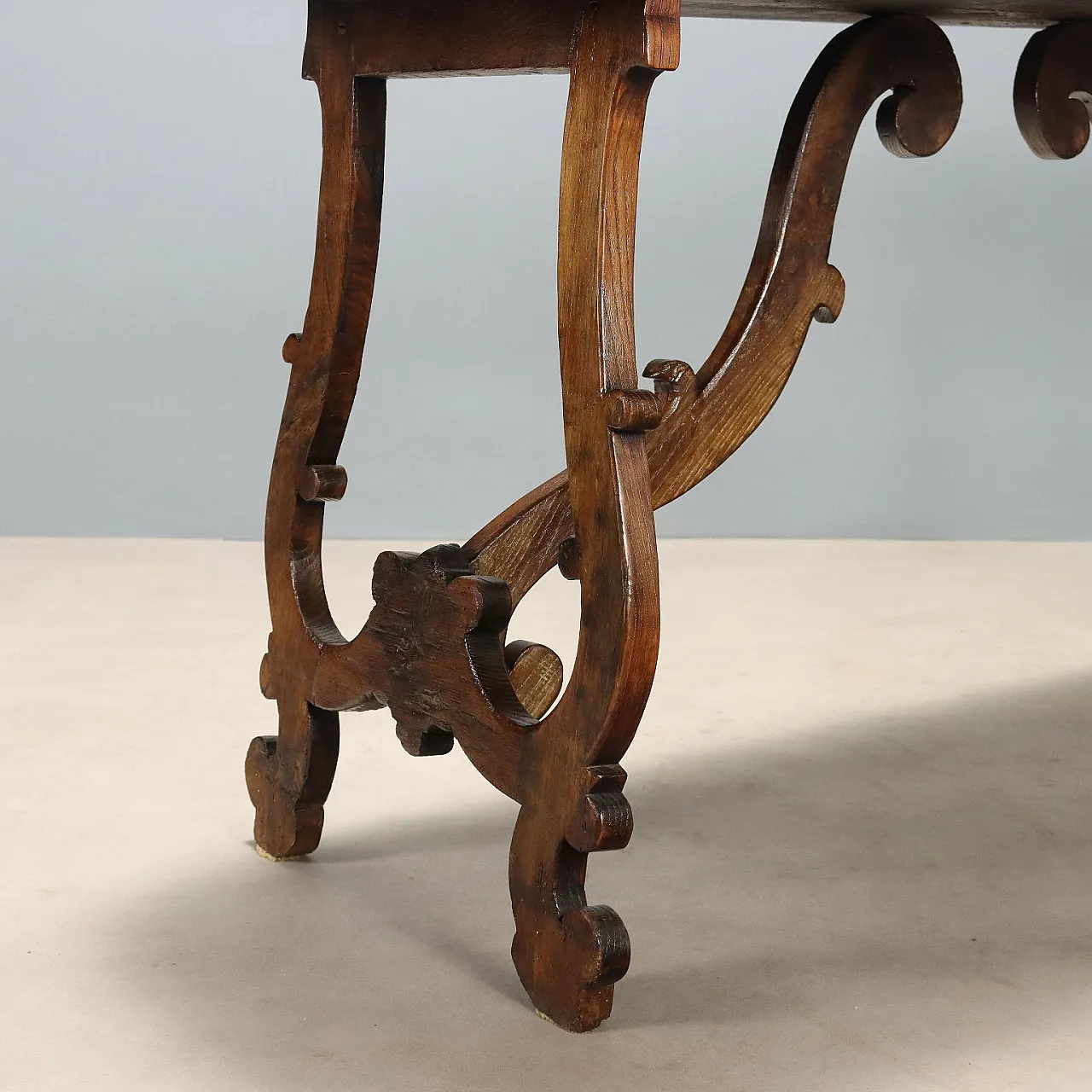 Tavolo Fratino in rovere, '900 5