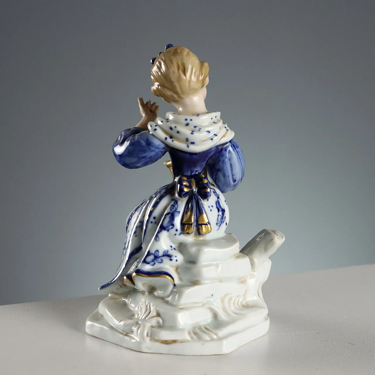 Coppia di statuine, Manifattura di Capodimonte, '900 6