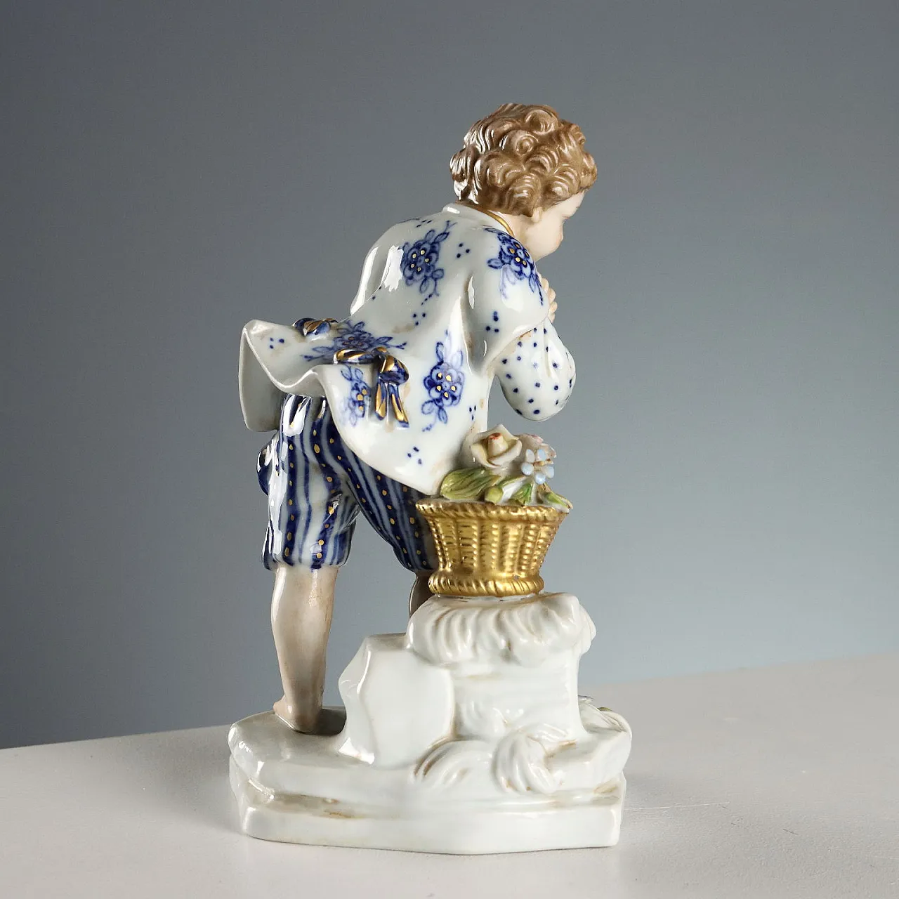 Coppia di statuine, Manifattura di Capodimonte, '900 9