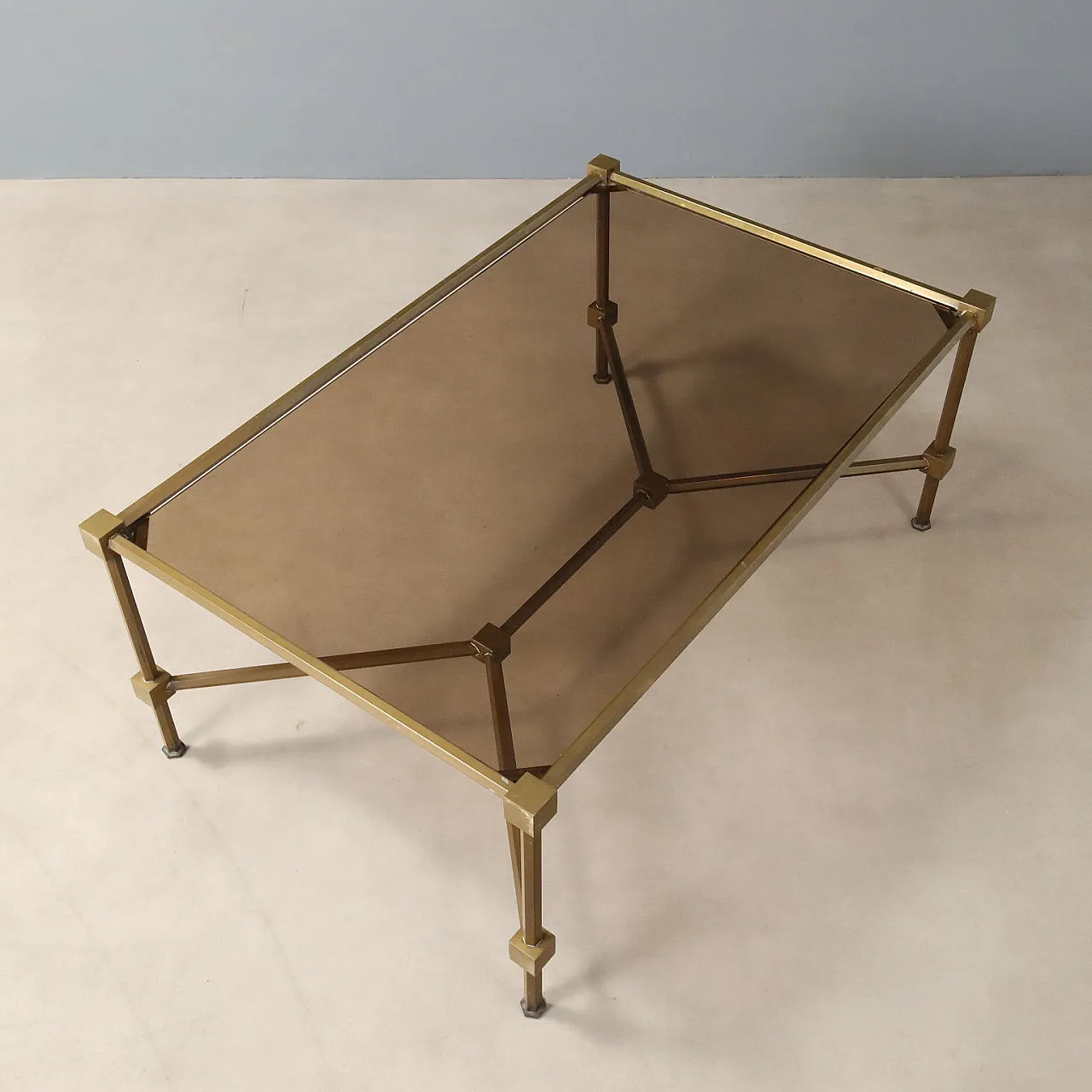 Tavolino in ottone, '900 5