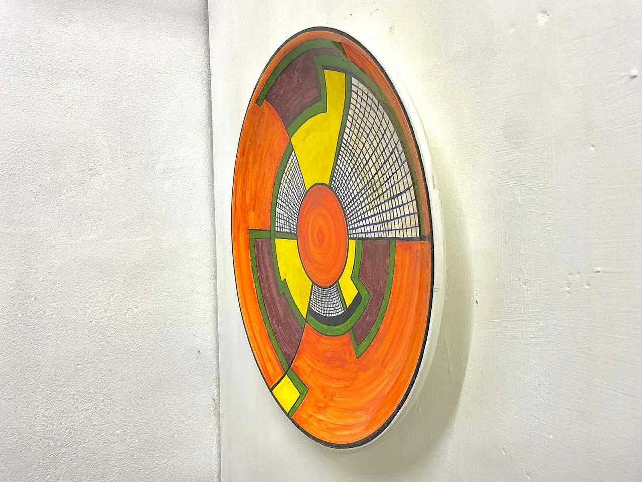 Ceramic plate, late 20th century 1