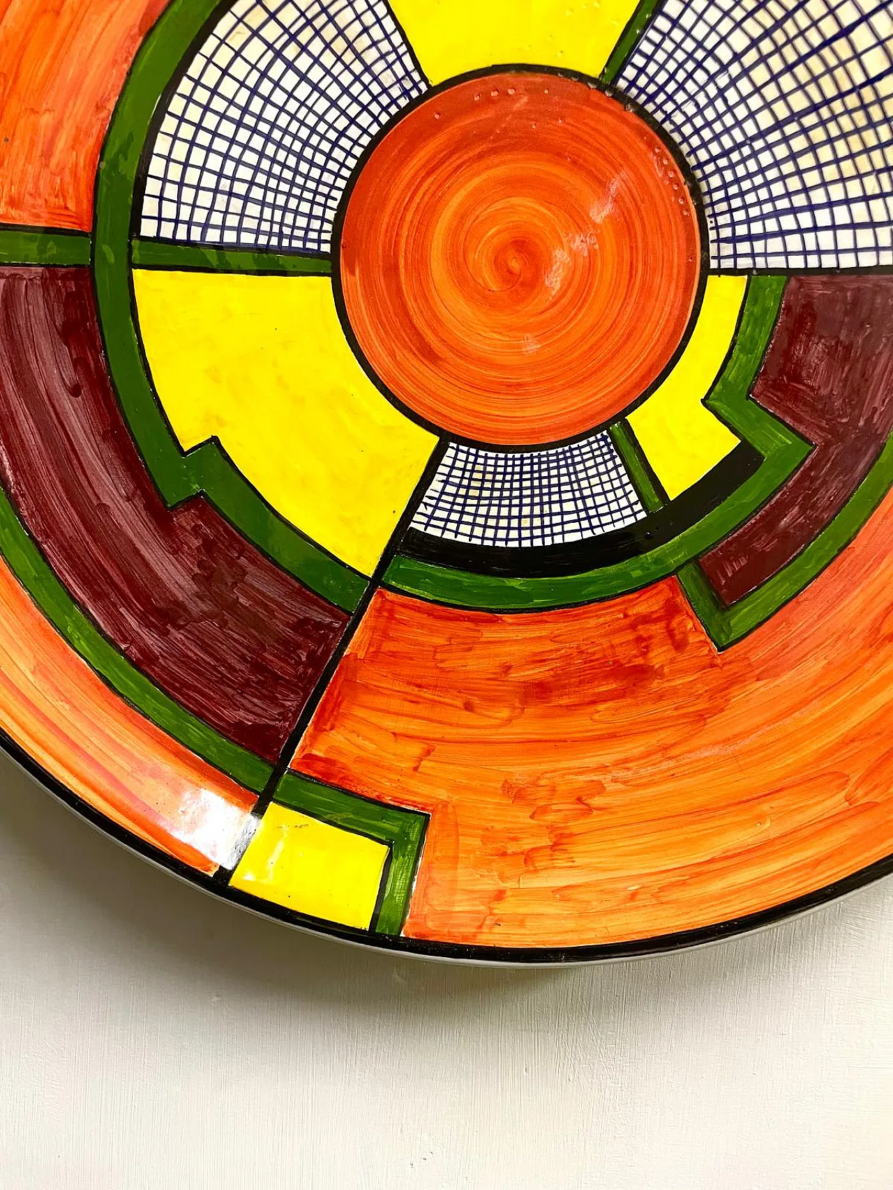 Ceramic plate, late 20th century 2