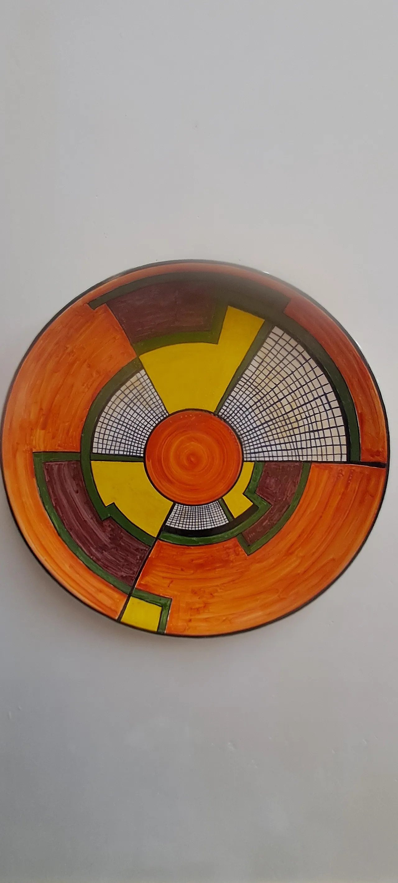 Ceramic plate, late 20th century 3
