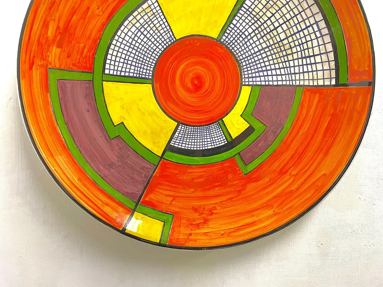 Ceramic plate, late 20th century 5