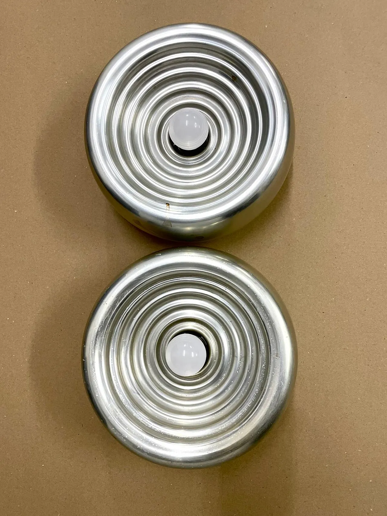 Pair of Padina wall lamps by Achille Castiglioni for Flos, 1960s 5