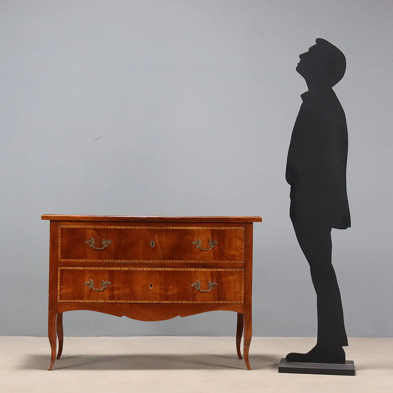 Louis XVI Style chest of drawers in cherry, 20th century 3