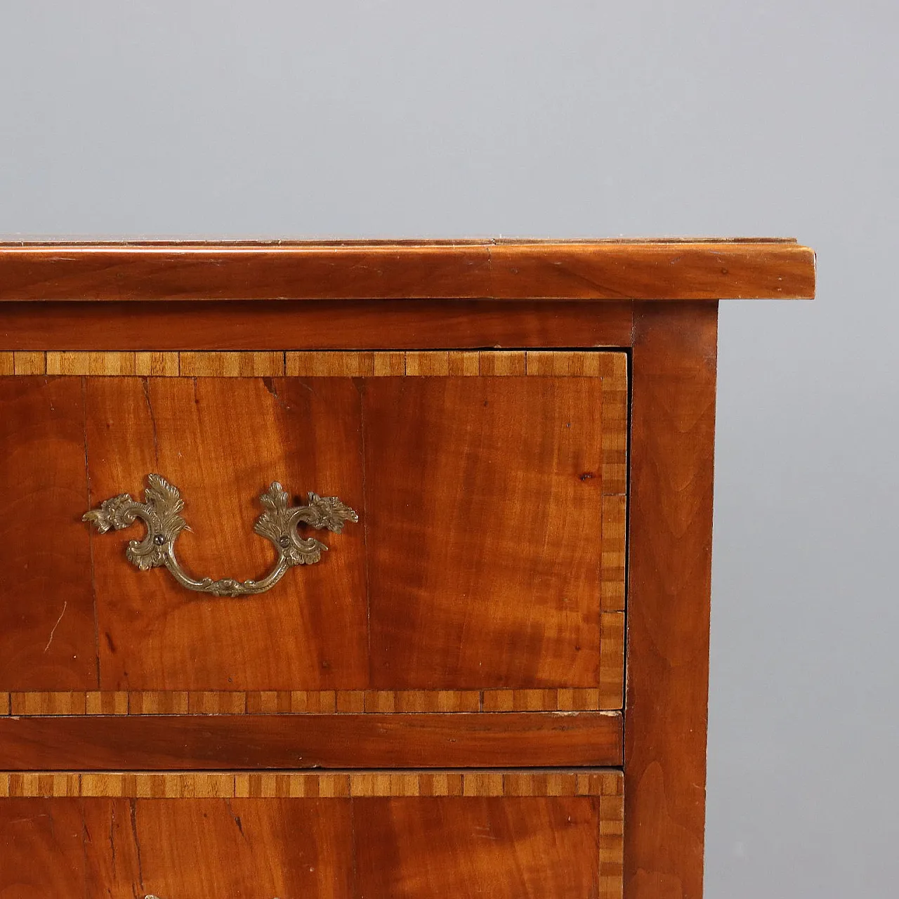 Louis XVI Style chest of drawers in cherry, 20th century 4