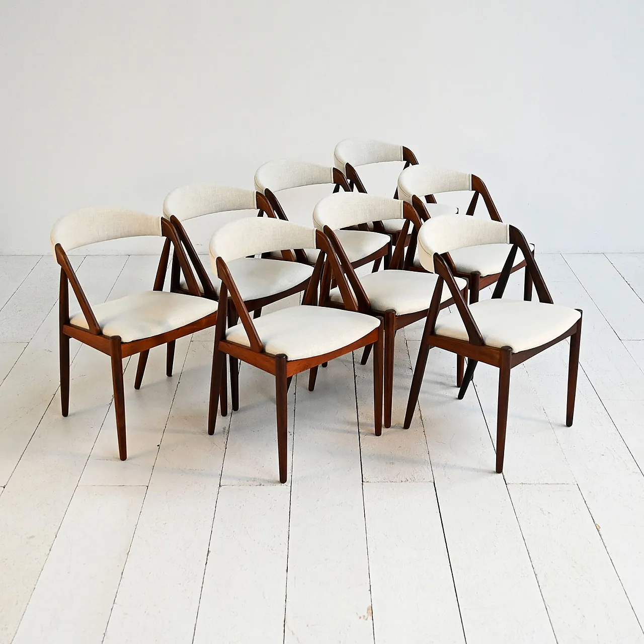 8 model 31 chairs by Kai Kristiansen, 1960s 2