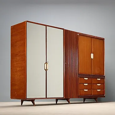 Armadio in legno, anni '50