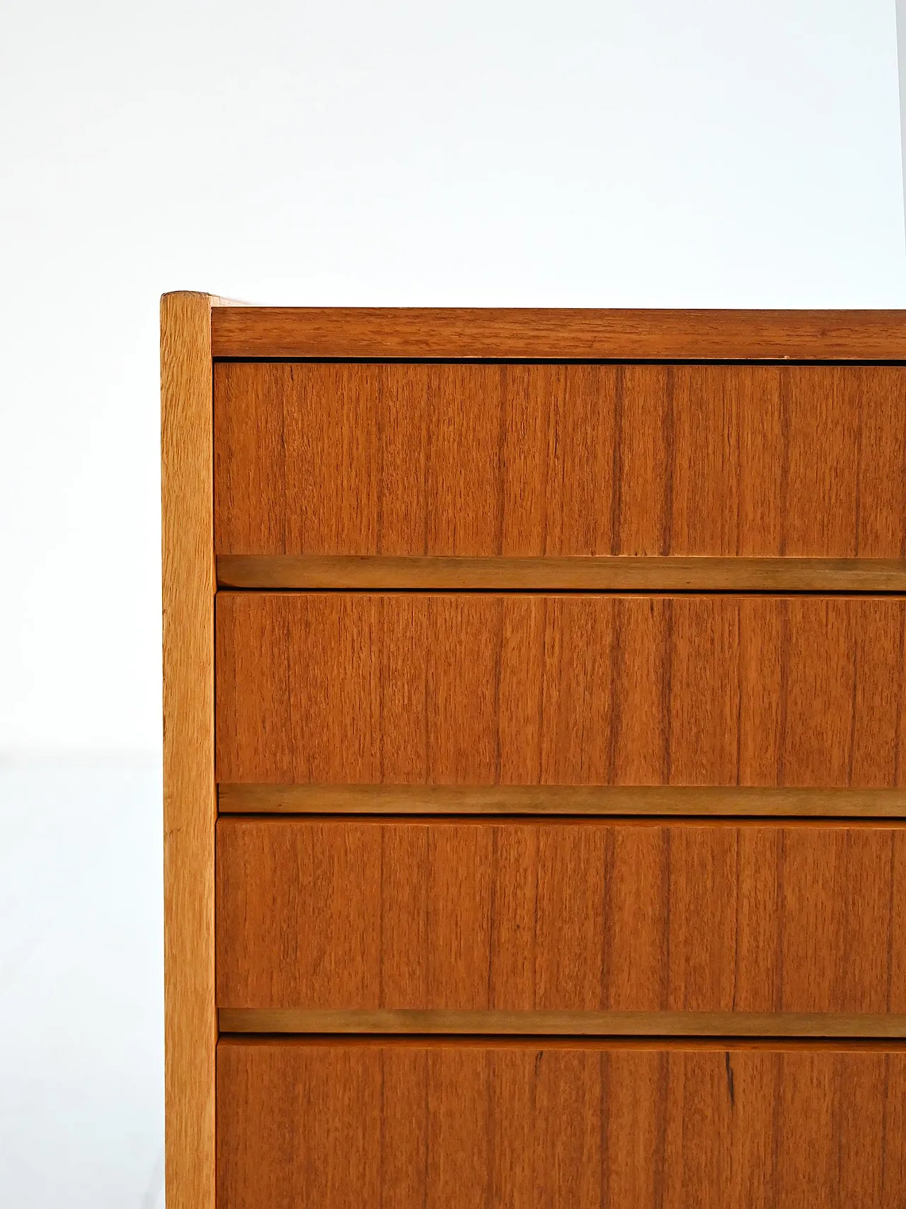 Scandinavian sideboard with retractable teak desk, 1960s 7