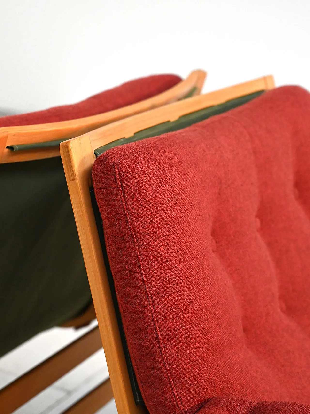 Pair of Ingrid armchairs by Bruno Mathsson for Dux, 1960s 8