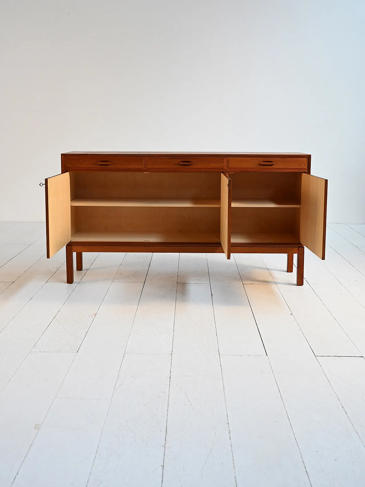 Scandinavian teak sideboard, 1960s 3