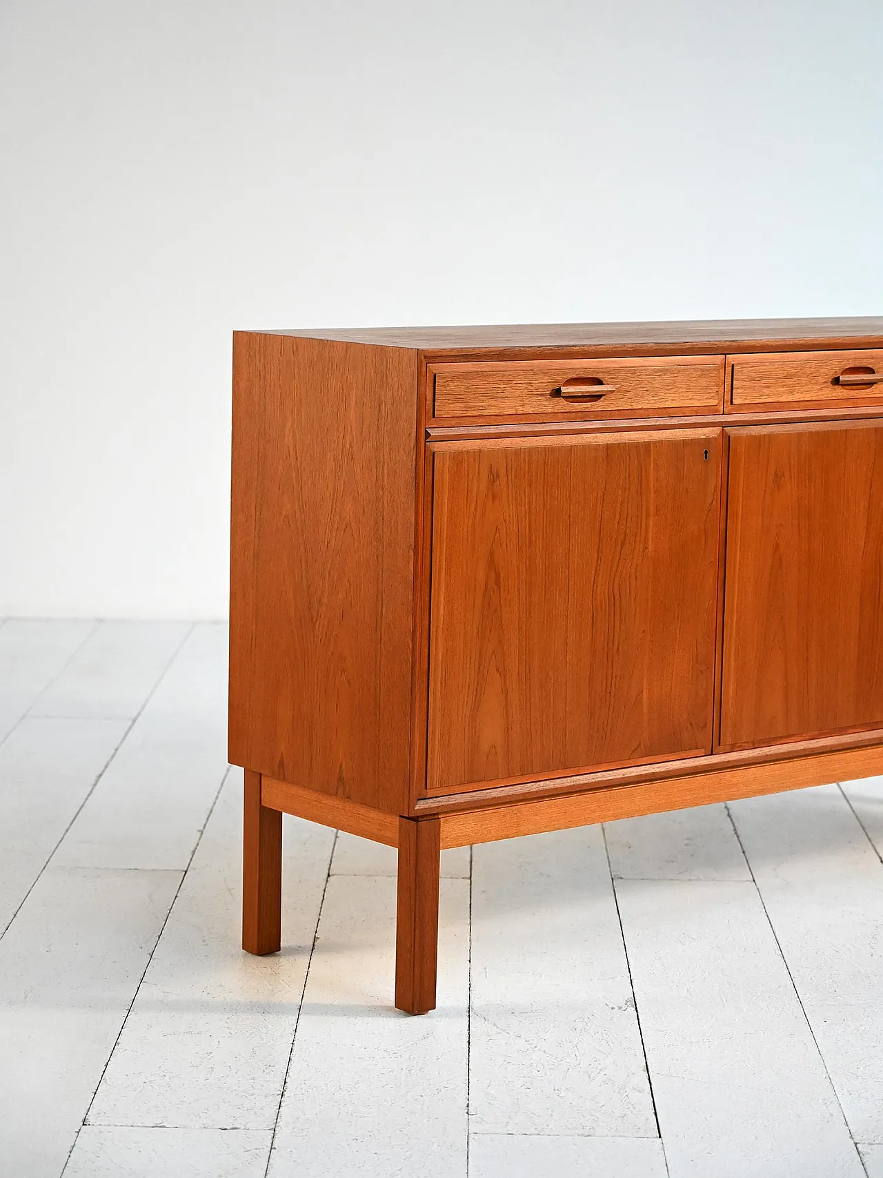 Scandinavian teak sideboard, 1960s 8