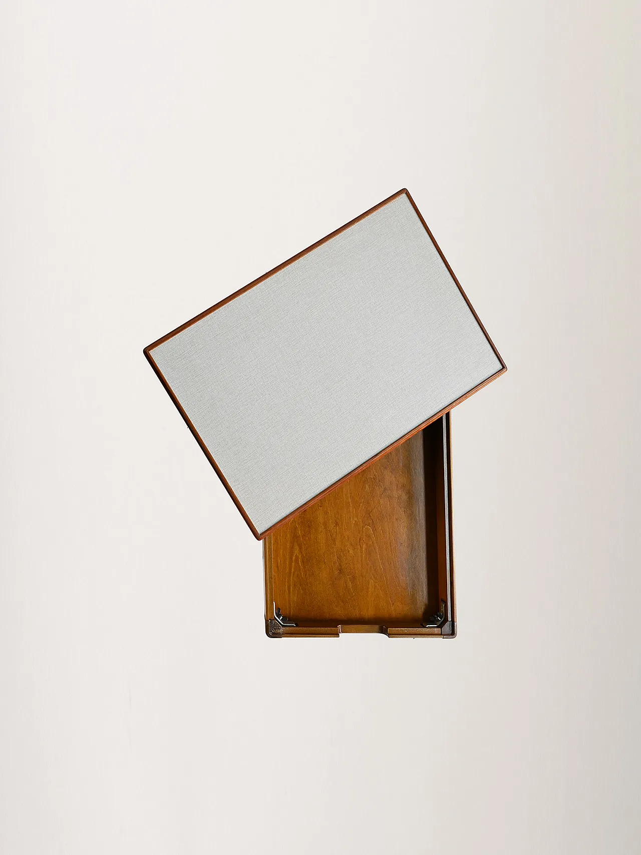 Scandinavian teak and birch serving trolley, 1960s 10