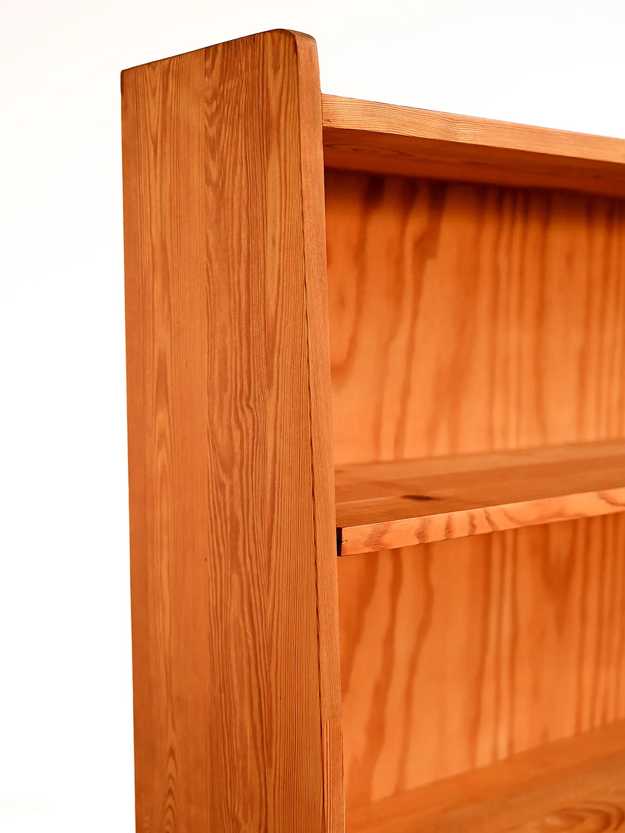 Scandinavian bookcase in solid pine, 1950s 5