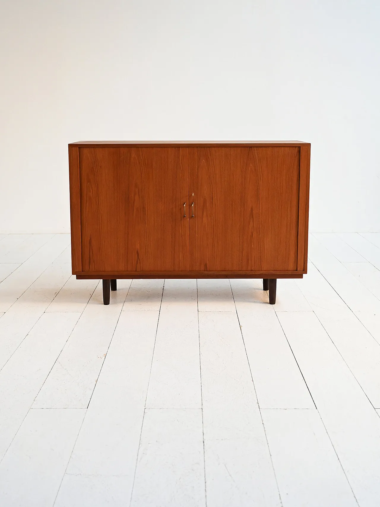 Highboard scandinavo in teak anni ’50 3