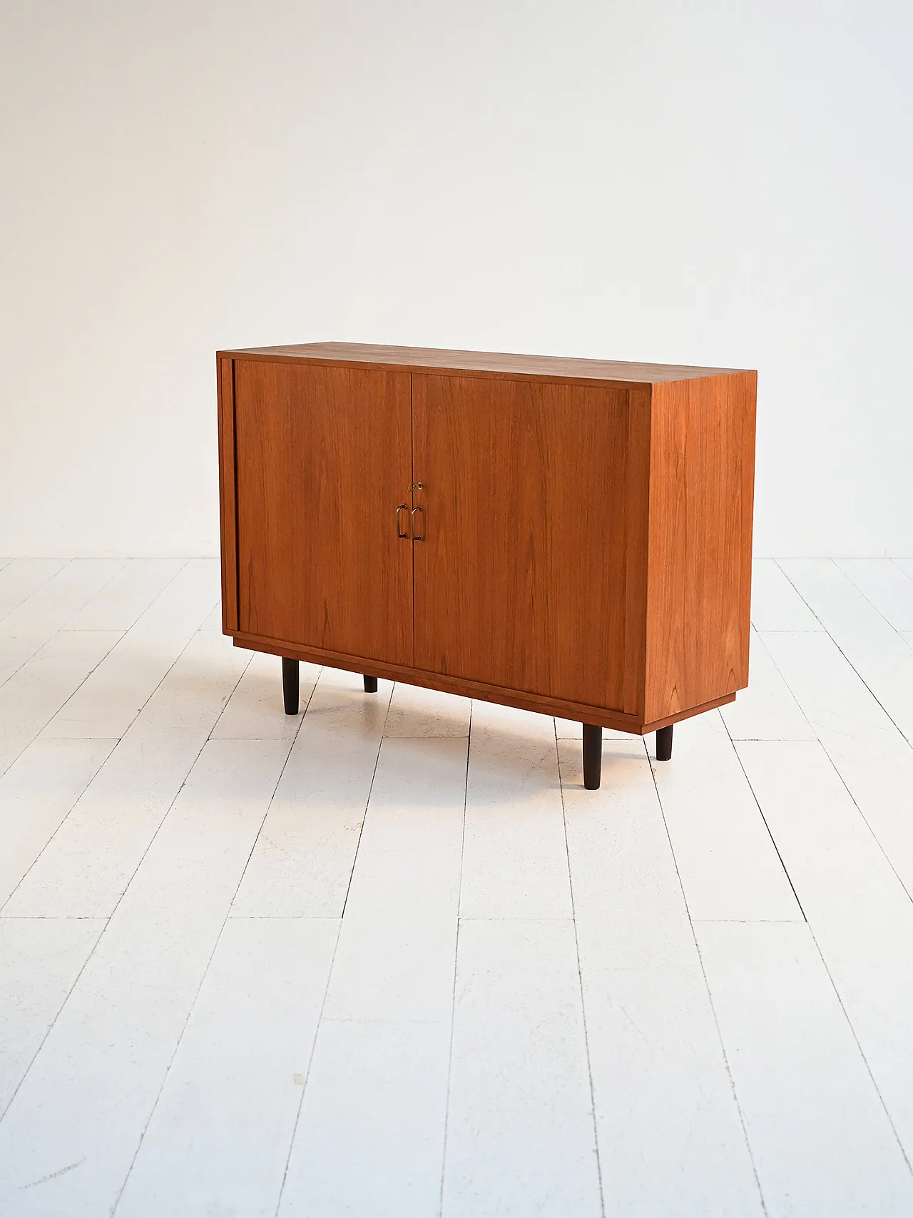 Highboard scandinavo in teak anni ’50 6