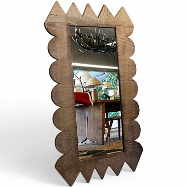 Oak wood mirror, 2000s