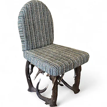 Armchair with deer antlers, 2000s