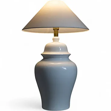 White table lamp by Tommaso Barbi, 1970s