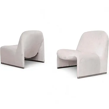 Coppia poltrone Alky di Giancarlo Piretti per Anonima Castelli anni 70