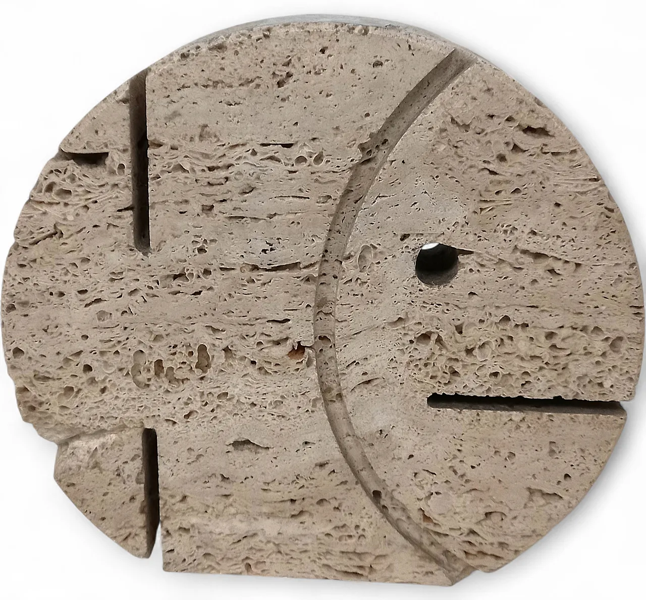 Scultura Pesce in travertino produzione Fratelli Mannelli 5