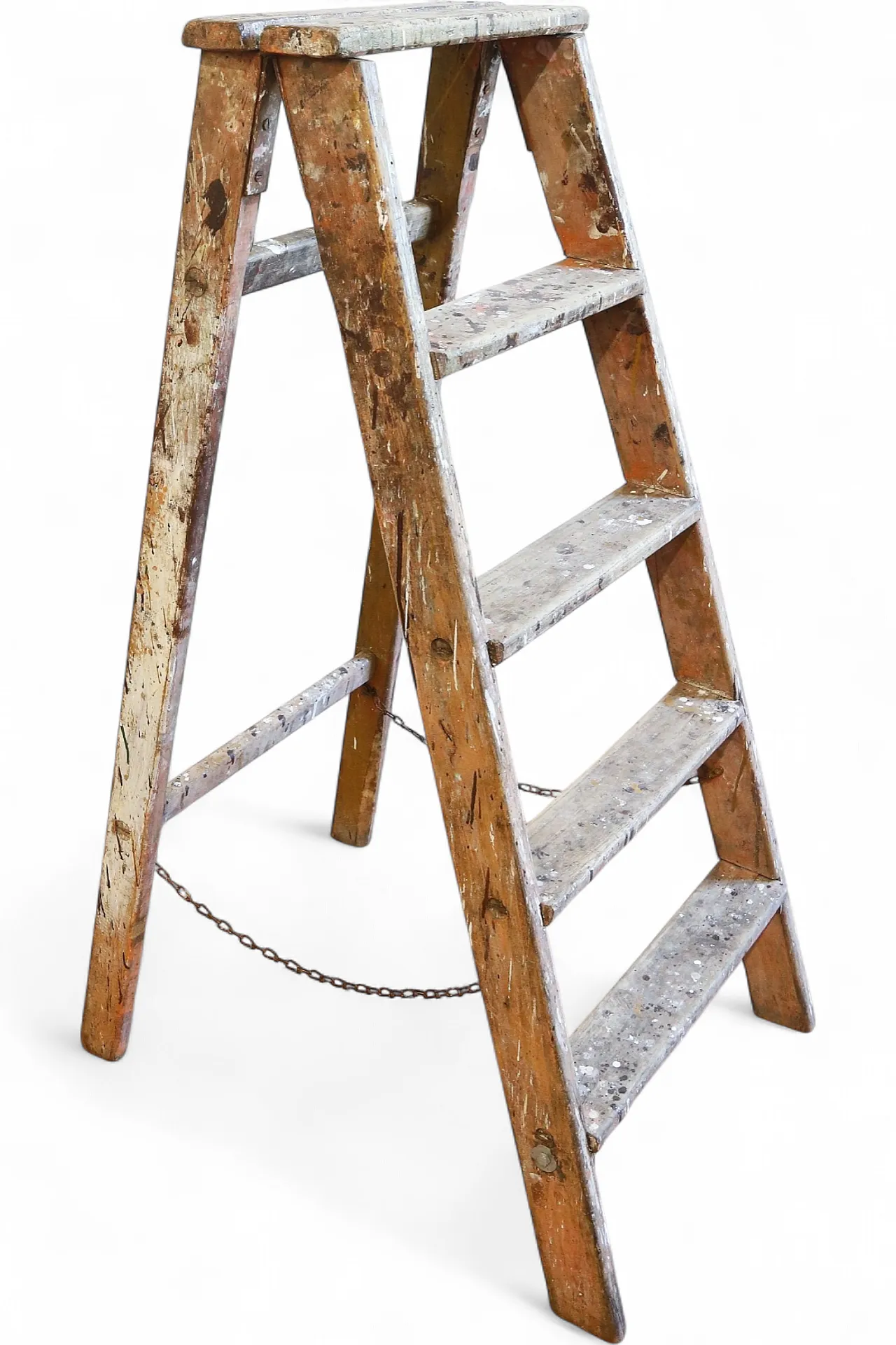 Scala legno massello arredo industrial chic, anni '20 19