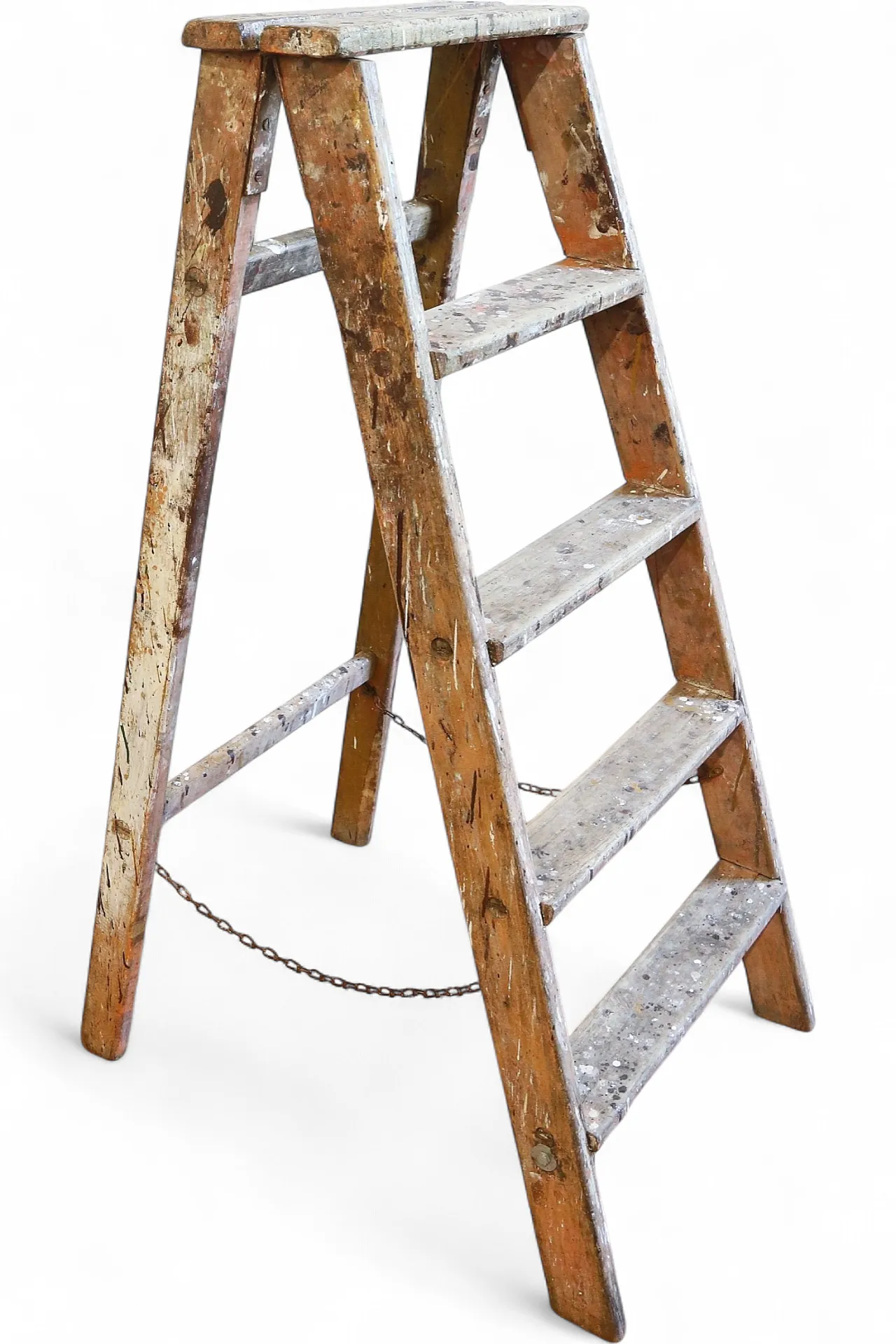 Scala legno massello arredo industrial chic, anni '20 20