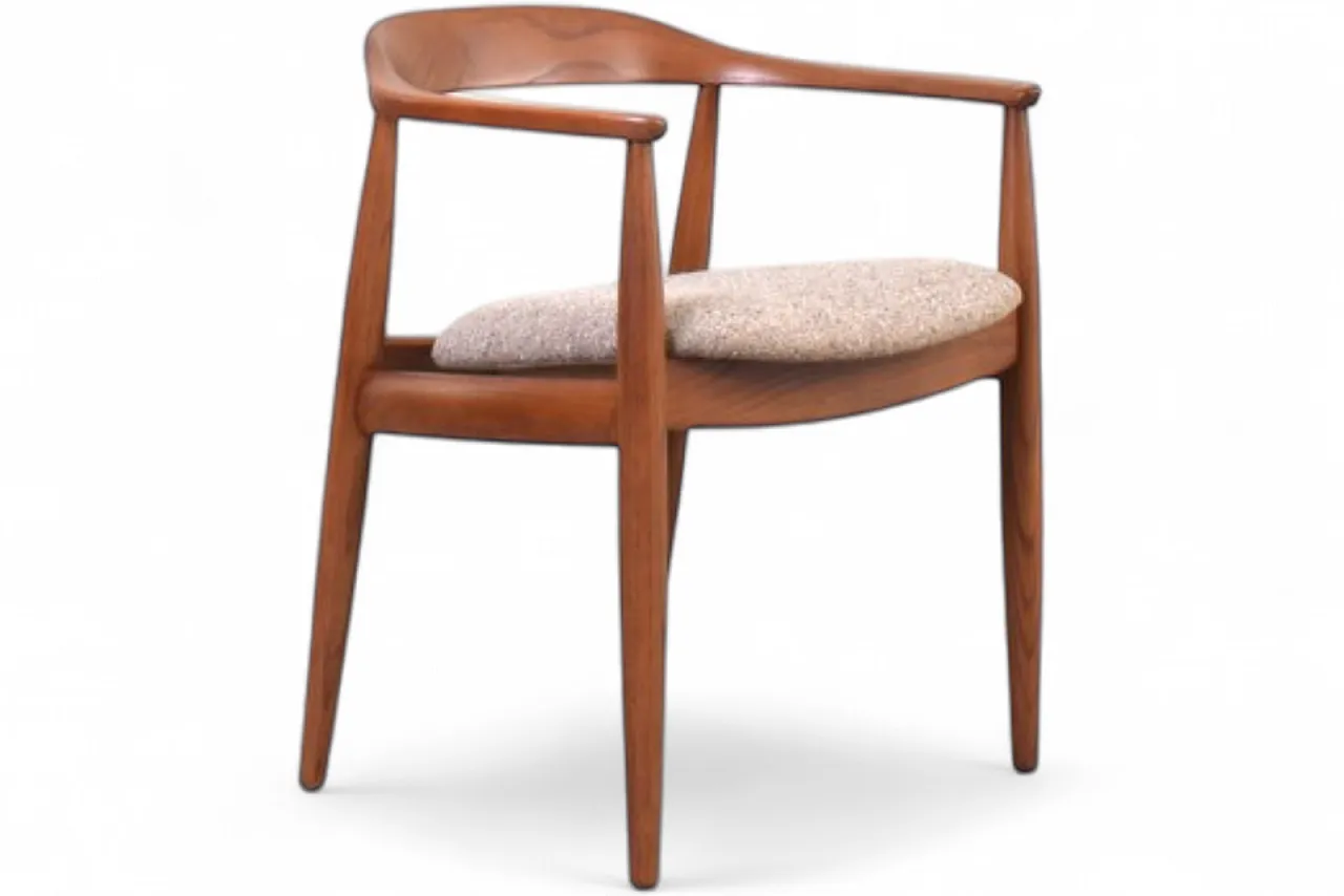 Mid-Century Danish Armchair by Illum Wikkelsø for Niels Eilersen, 1960 13