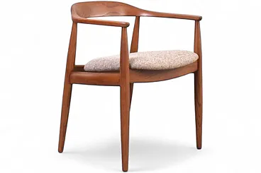Mid-Century Danish Armchair by Illum Wikkelsø for Niels Eilersen, 1960