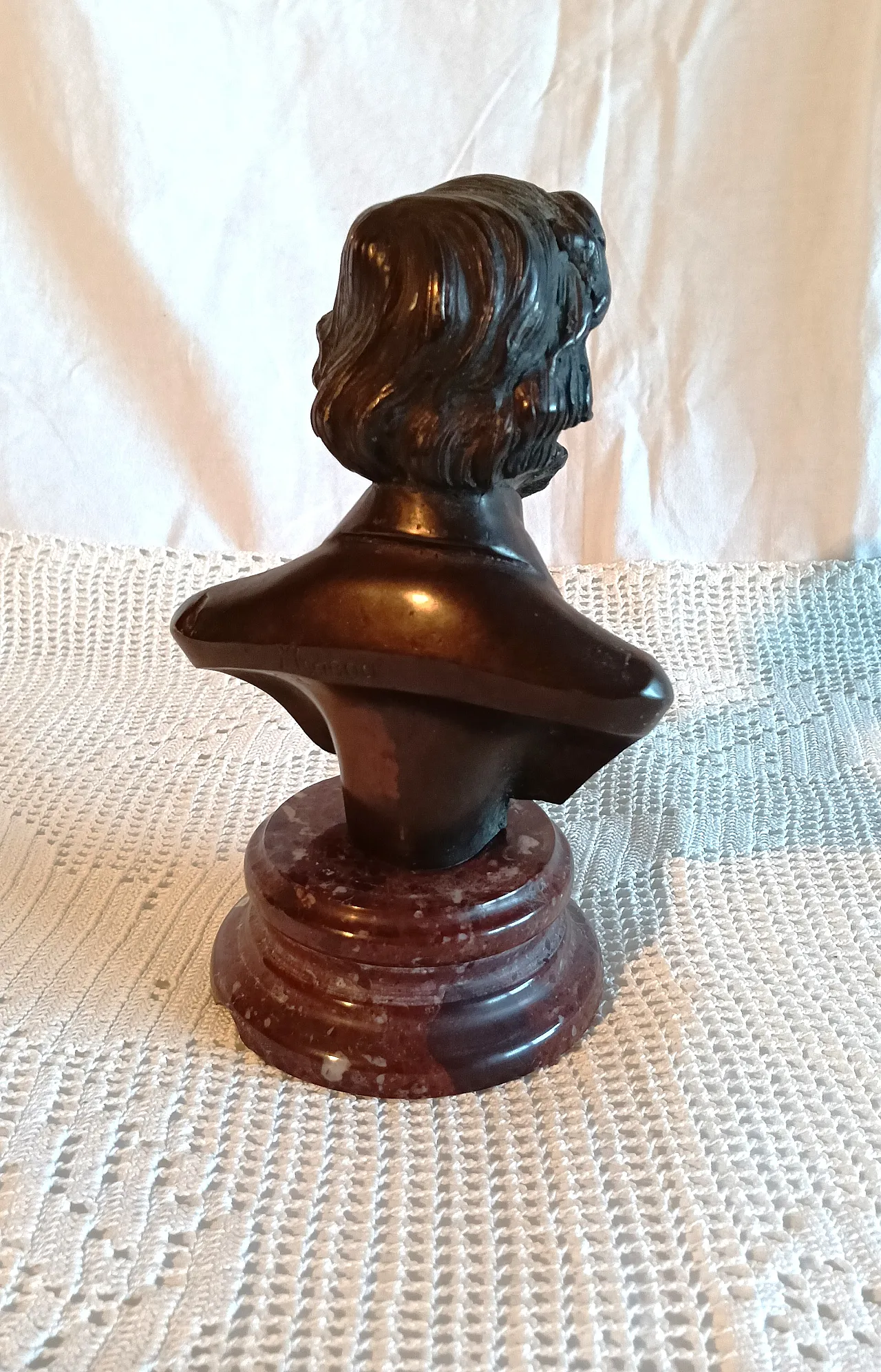 Scultura, busto di Giuseppe Verdi, primo '900 5
