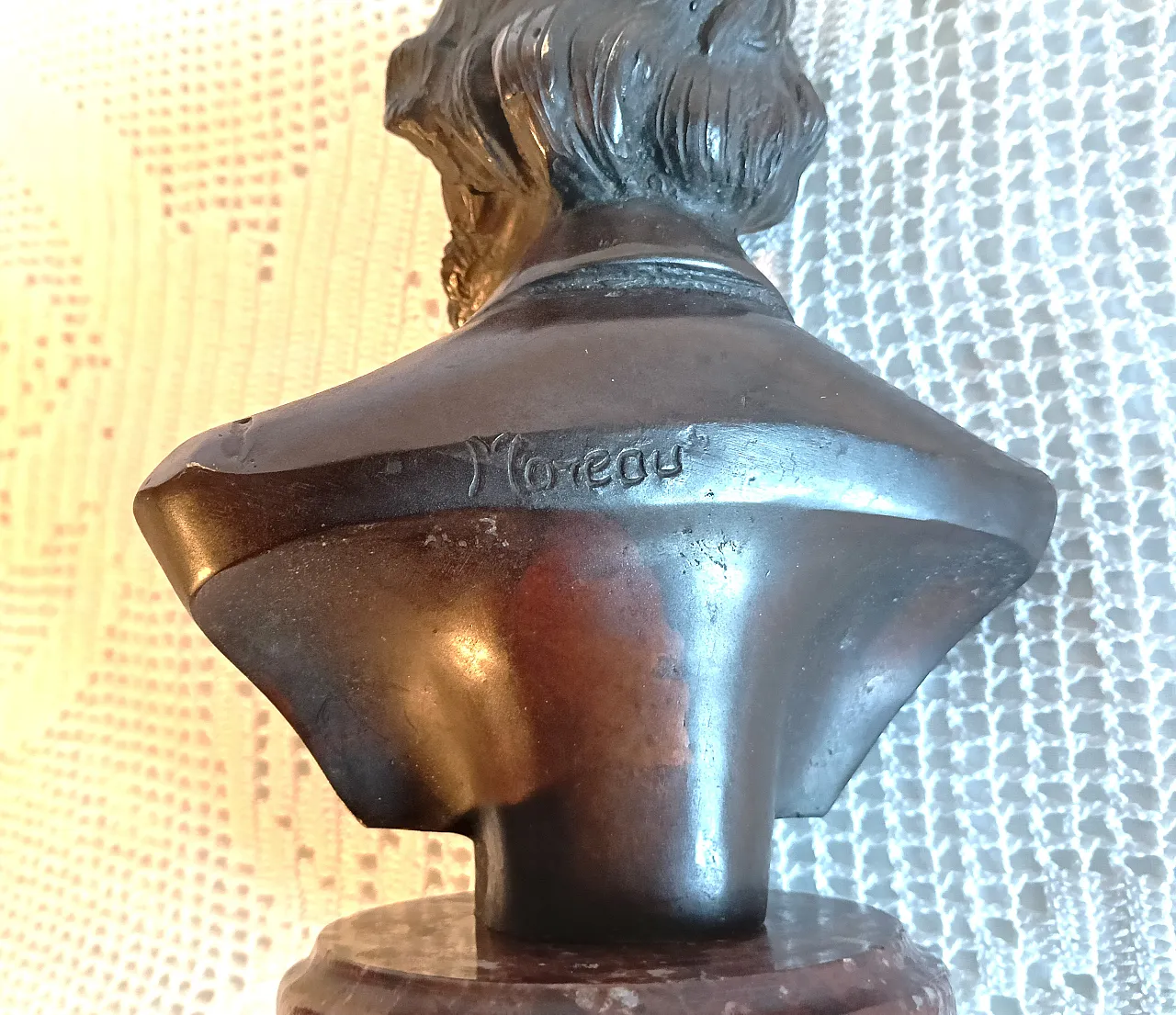 Scultura, busto di Giuseppe Verdi, primo '900 7