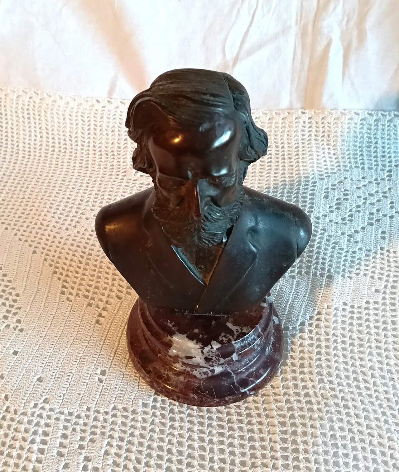 Scultura, busto di Giuseppe Verdi, primo '900 8