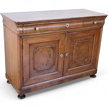 Antique restored walnut sideboard, mid-19th century