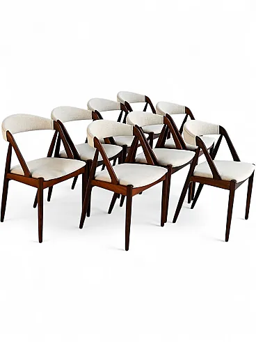 8 model 31 chairs by Kai Kristiansen, 1960s